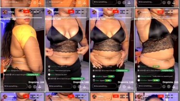 Horny Tamil Suriya Prabha Orange Saree Cleavage Tease Live