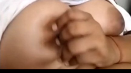 Horny Nerdy Desi Girl Squeezes Massive Tanker Boobs