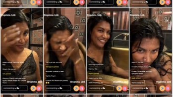 Horny Mallu Makeup Artist Reshma Big Cleavage Tease Live