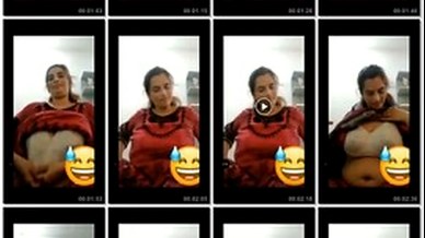 Horny Desi Mallu Bhabhi Shows Massive Big Boobs on Cam