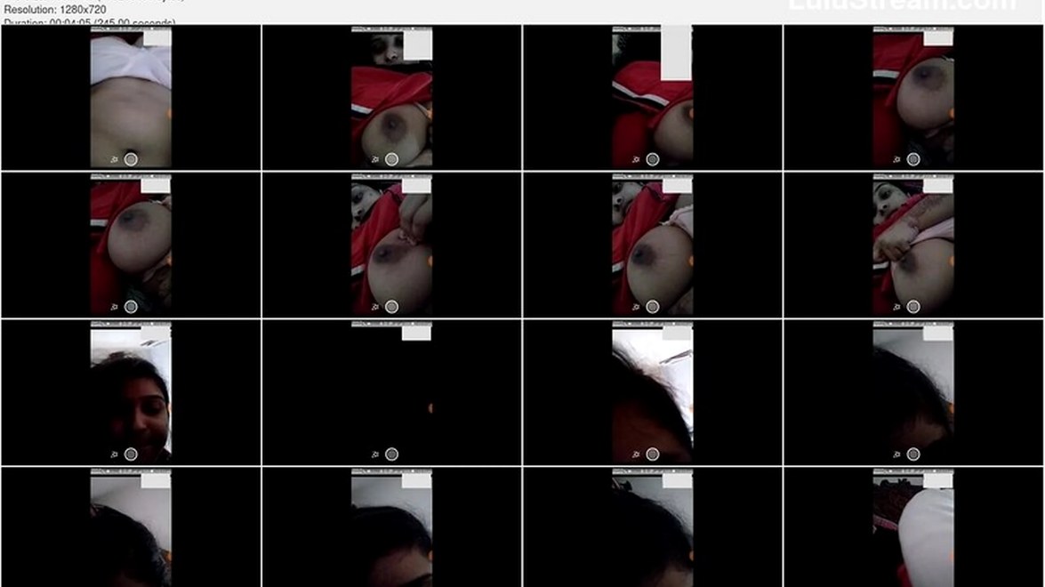 Beautiful Bengali girlfriend shows big tits