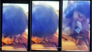 Sexy Mallu gf sucks dick