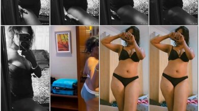 Mallu actress Dr Shinu Shyamalan hot Instagram mirror selfies