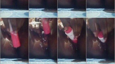 Bengali boudi bottle pussy insertion masturbation