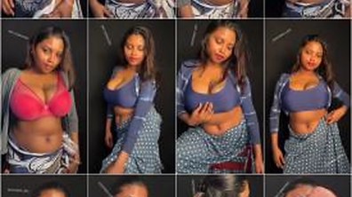 Tamil Elakkiya sexy cleavage poses Insta subscription