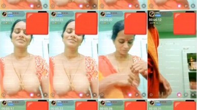 Telugu Latha aunty big boobs and pussy showing
