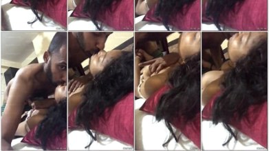 Bangalore girlfriend kissing and boobs pressing