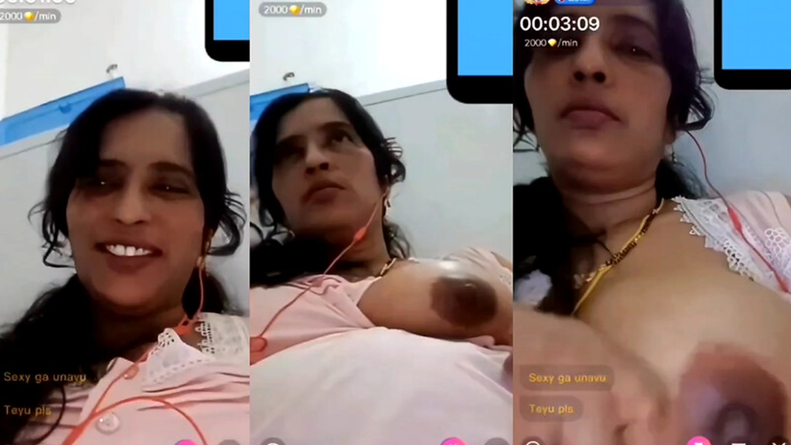 Telugu milf bare boobs dark nipples