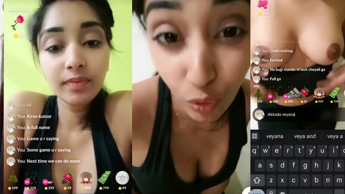 Telugu babe big tits private call