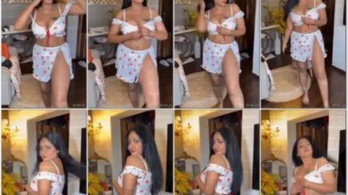 Reshma Pasupuleti big cleavage strawberry top insta exclusive