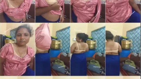 Tamil Susma pink blouse bra show premium live
