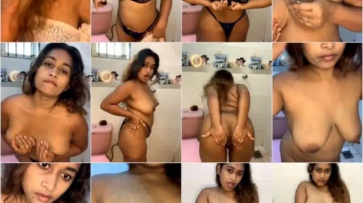 Sri Lankan Blackrose07 with Big Tits Teases and Fingers Solo
