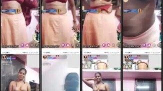 Dusky Tamil MILF Kayal Shows Full Nude on Live