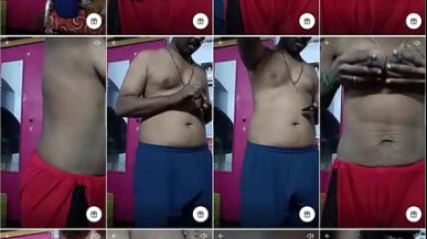 Tamil Ponnu couple Tango live boobs show