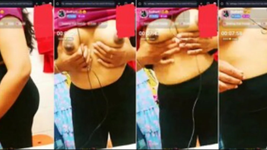 Telugu girl SUDHA4U shows her boobs on video call