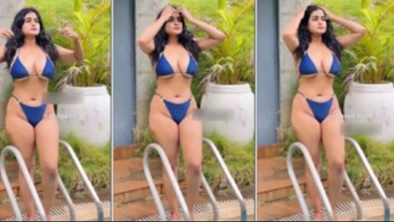 Shilpa Fit Insta Exclusive in Blue Bikini