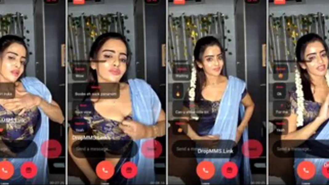 Samikshaa Premium Group Video Call in Saree