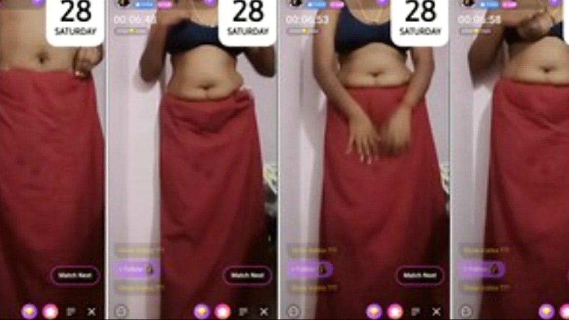 Tamil Aunty Blueberry Shows Her Boobs Live