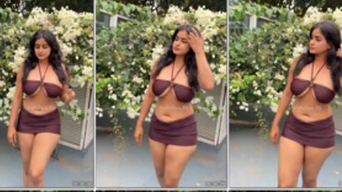 Shilpa Fit in Brown Bikini Exclusive Instagram Clip