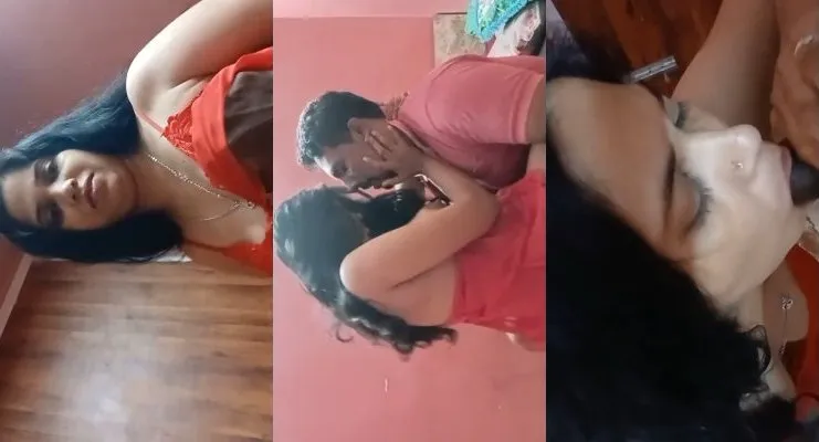 Mallu Wife In Red Nighty Sucking Dick And Riding