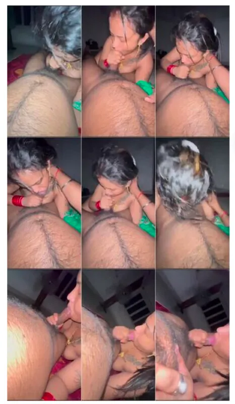 Nepali Tattoo Girl Smoking Blowjob Until Cum With Lover