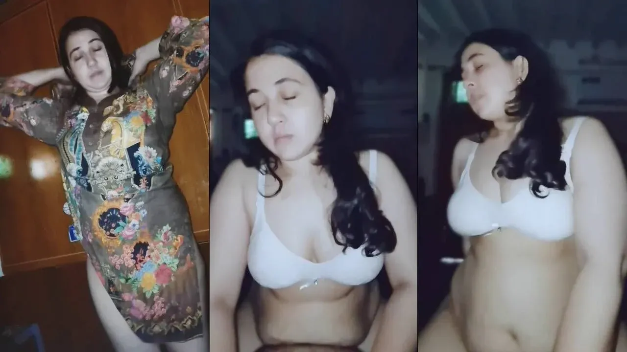 Pakistani Chubby Wife In Bra Gets Intimate With Husband