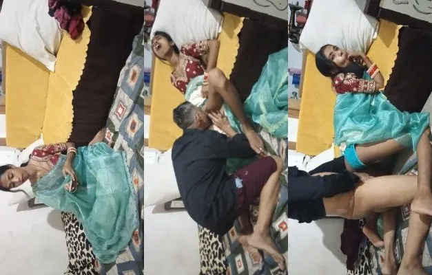 Slim Desi Wife In Saree Blowjob And Sex