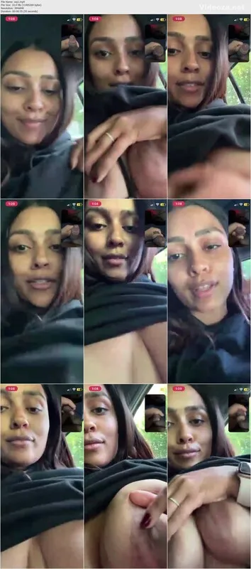 Big Boob Girlfriend Flashing on Video Call