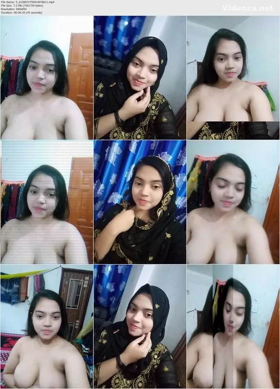 Desi Horny Girlfriend Pressing and Showing Her Boobs