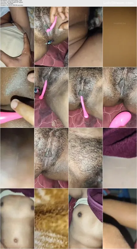 Tamil wife using pink toy and fucking with husband