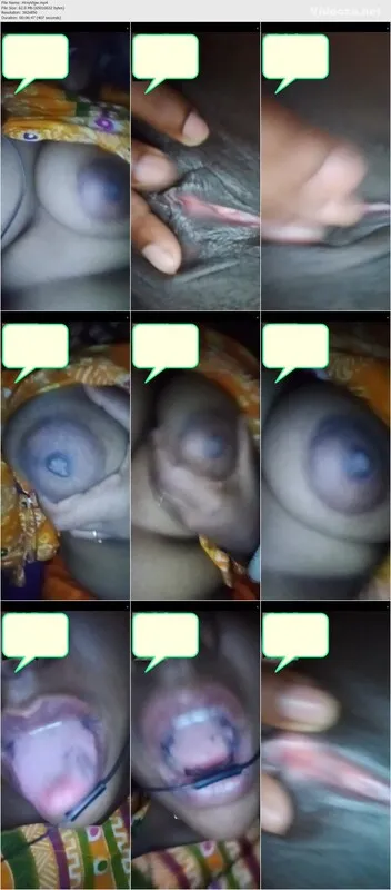 Village Wife Fingering and Sucking Nipples