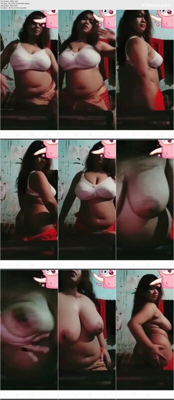 Bengali Aunty Showing Big Boobs And Thick Ass