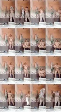 Paki Aunty Stripping Naked Alone In Room