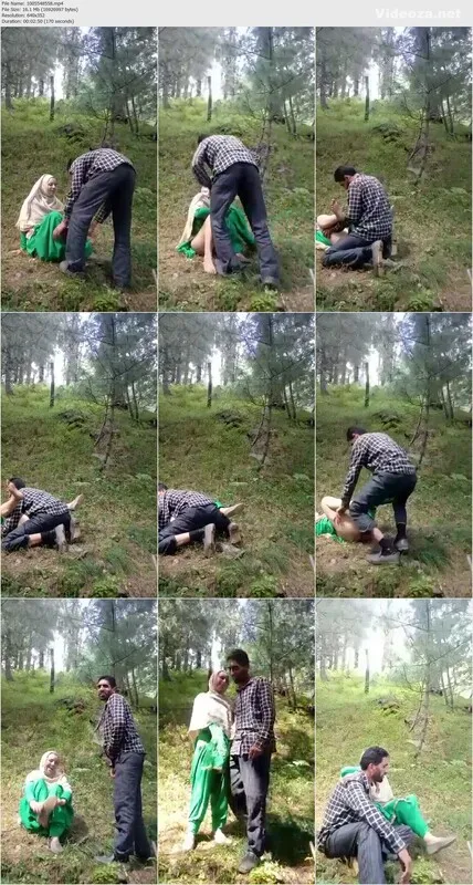 Paki Couple Fucking Outdoor In Forest