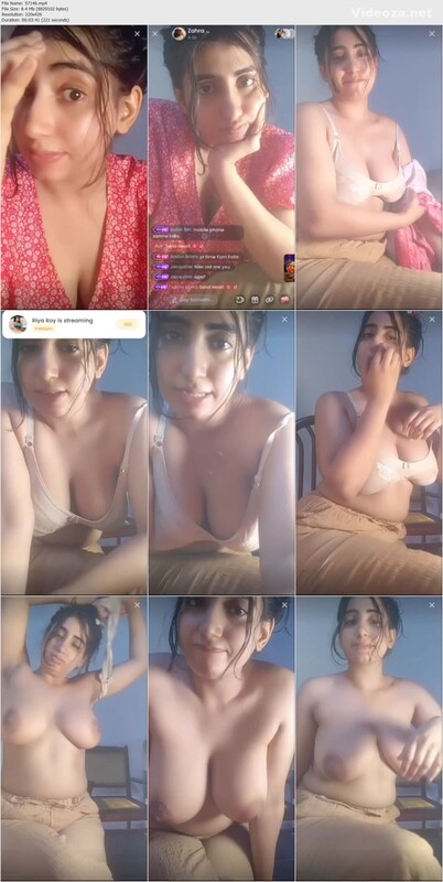 Pakistani babe live streaming and showing her big boobs