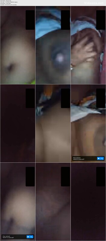 Sexy Bengali Boudi At Night Showing Boobs And Pussy