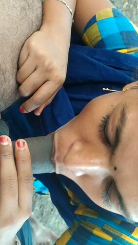 Beautiful Tamil Girl Sucking Dick Outdoors