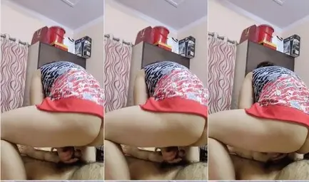 chubby gujarati bhabhi riding hubby reverse cowgirl