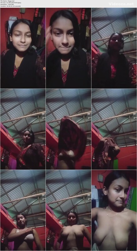 Cute desi Gf Showing Her Saggy Boobs