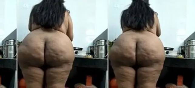 bbw bhabhi fat ass naked cooking
