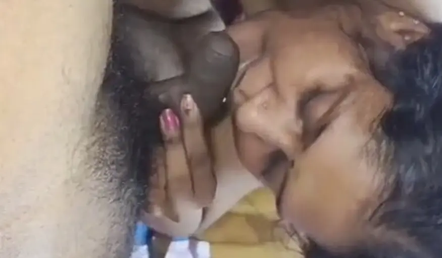 Chubby Aunty Sucks Husband Cock