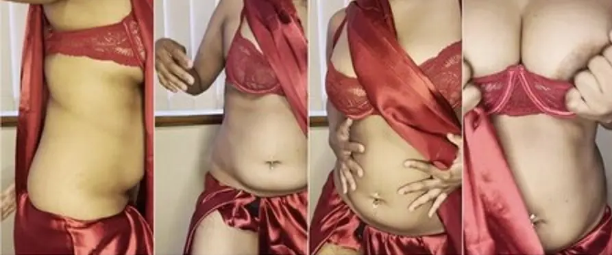 desi south indian girl saree strip tease big tits
