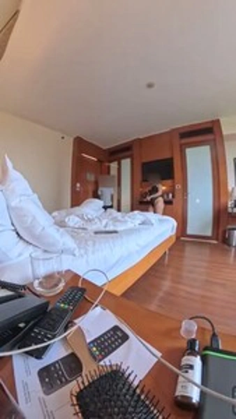 hot wife asks room service boy fuck her with husband