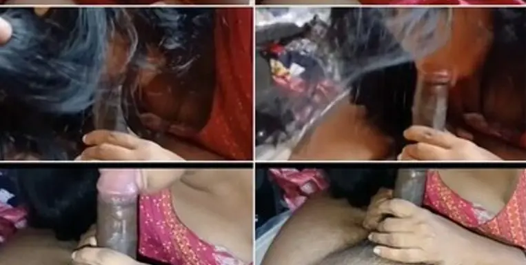 Tamil Wife Milky Tits Blowjob Cum Swallow