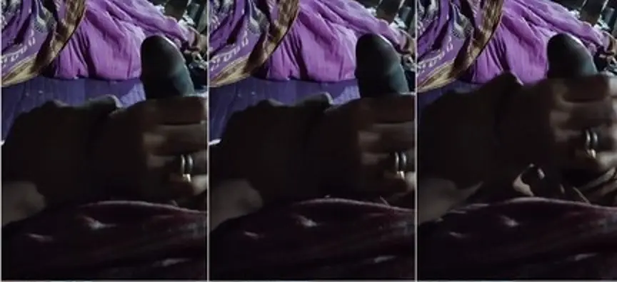 Village Guy Sneaky Handjob from Sleeping Bhabhi