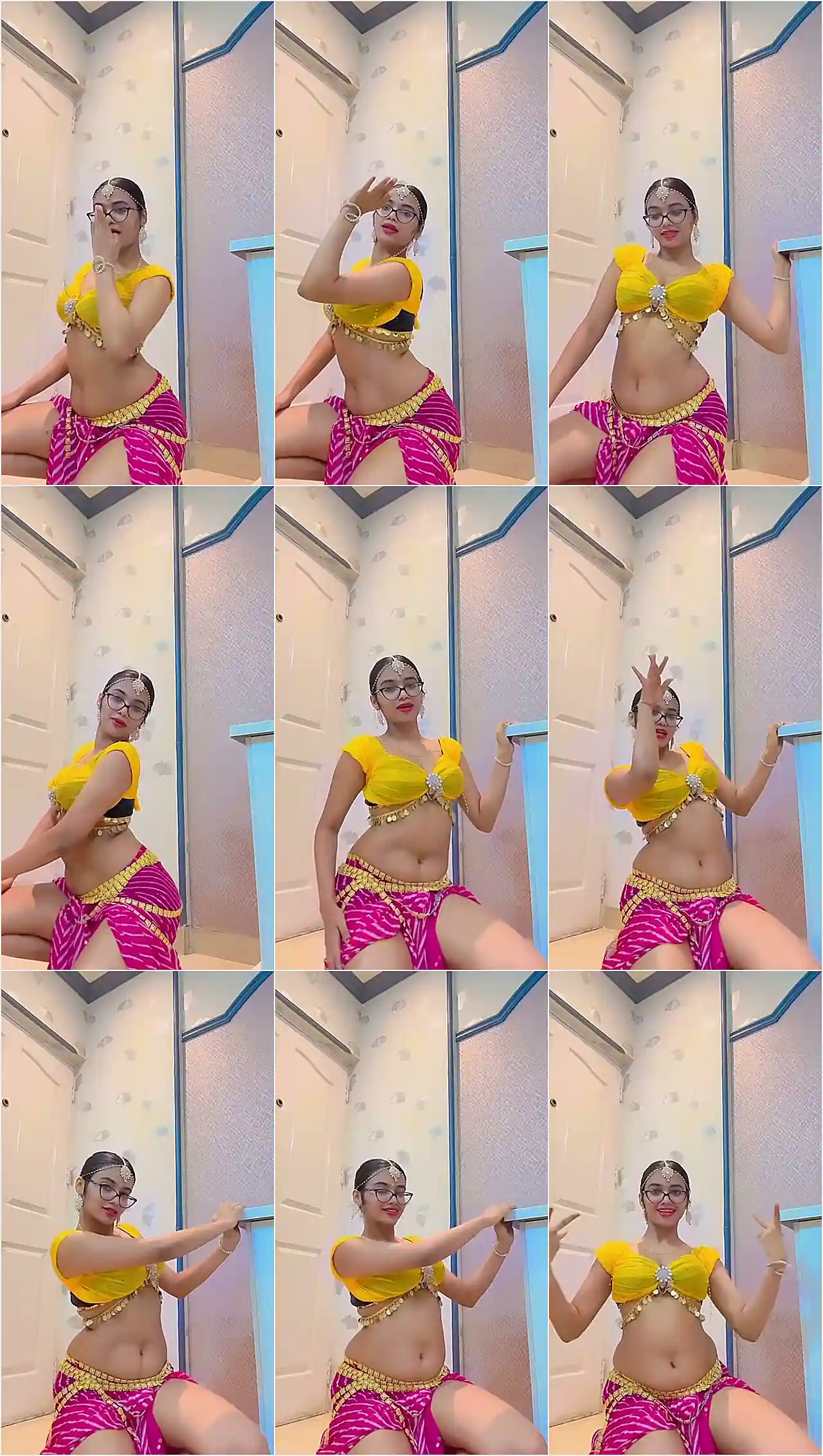 Insta Kaulini12 Curvy Nasty Babe Dance Show