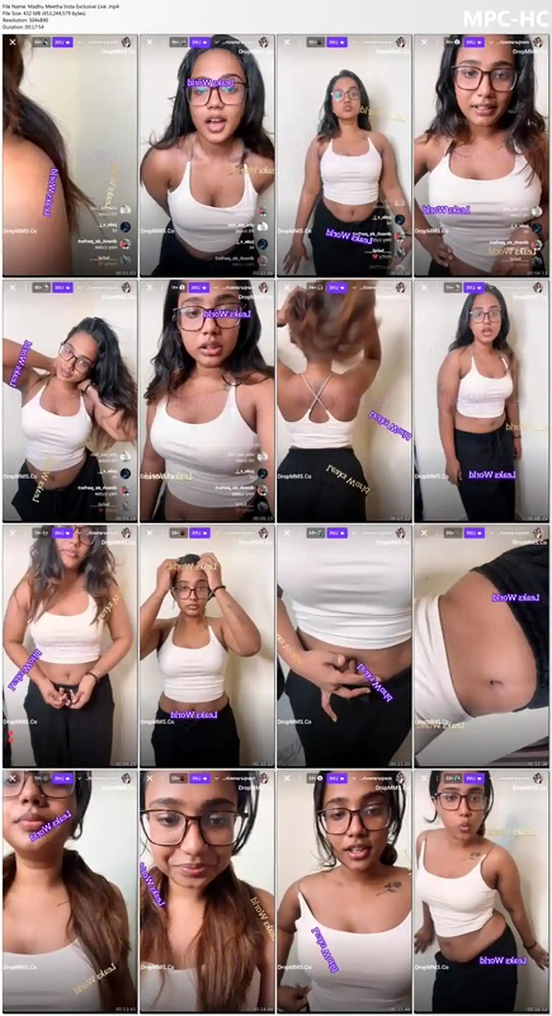 Madhu Meetha Insta Exclusive Live Tease