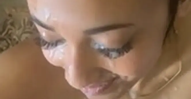 Submissive GF Public Handjob Blowjob Facial