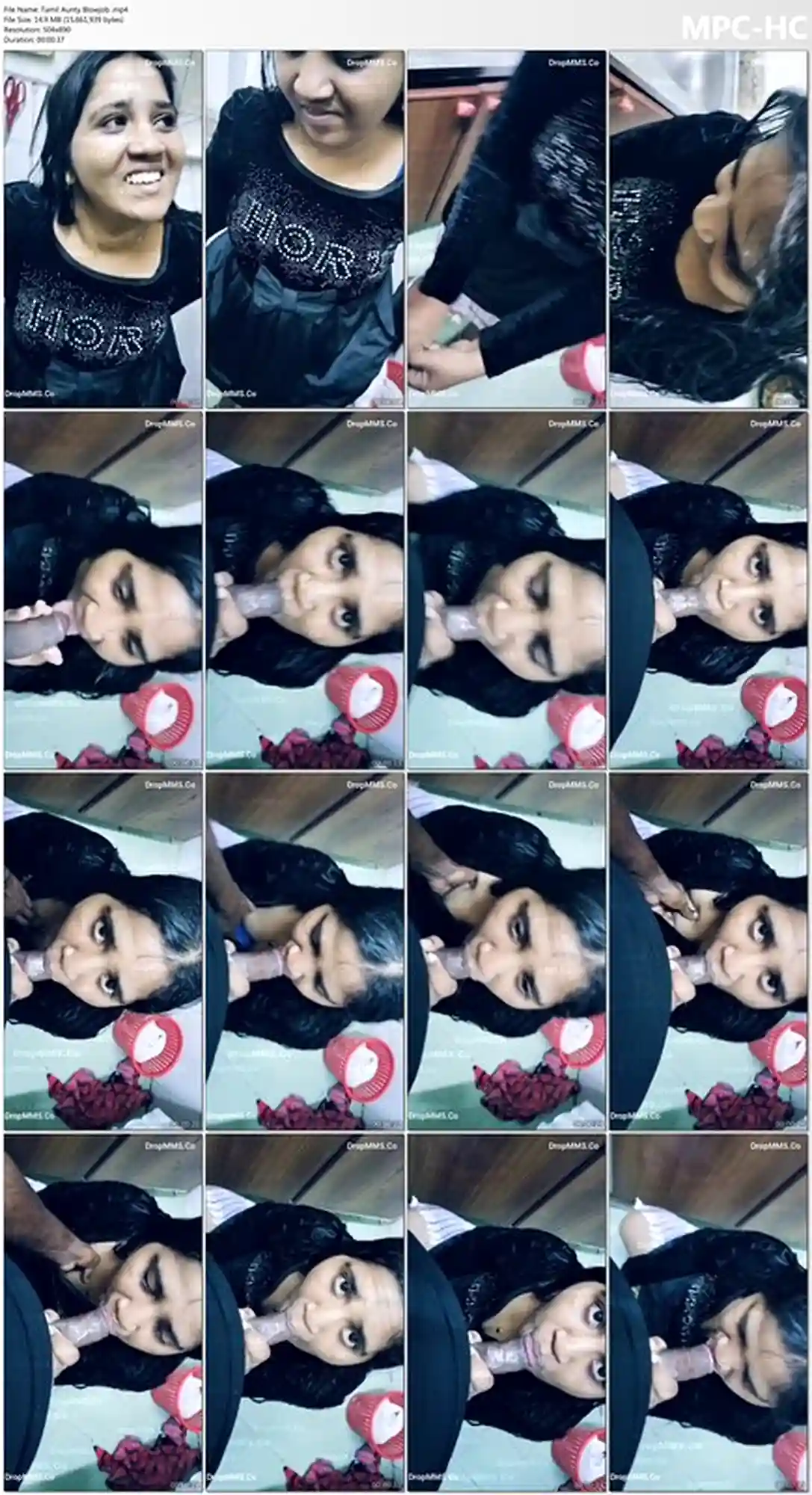 Tamil Aunty Blowjob and Nude Show