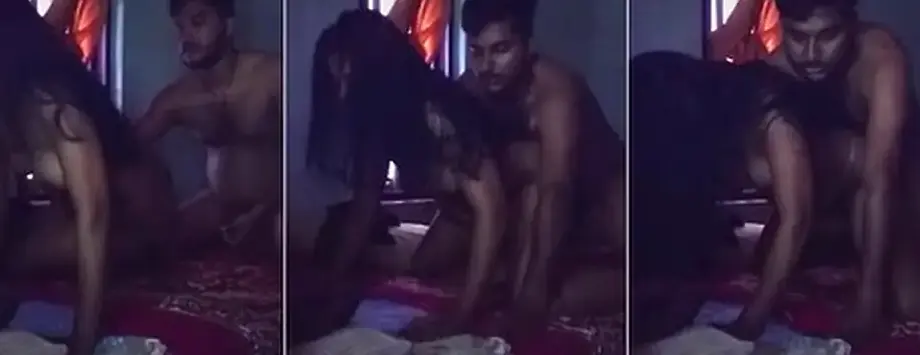 Wife Fucked Doggy Then Missionary Bed